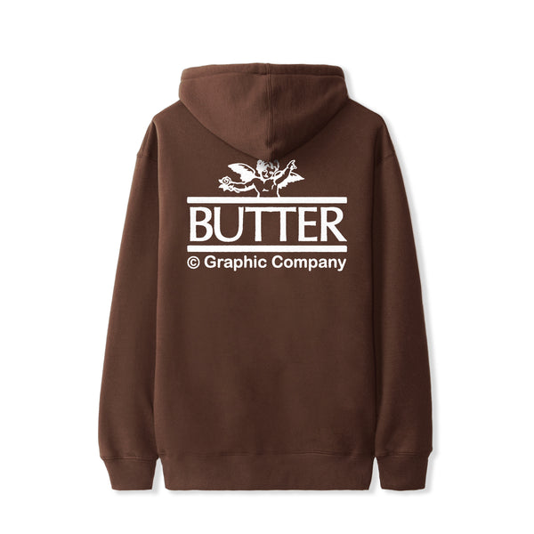 Butter Cherub Hoodie / Chocolate