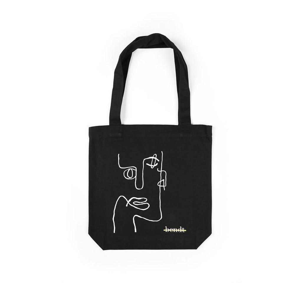 Bendt Magazine Tote Bag / Black