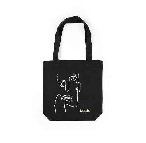 Bendt Magazine Tote Bag / Black