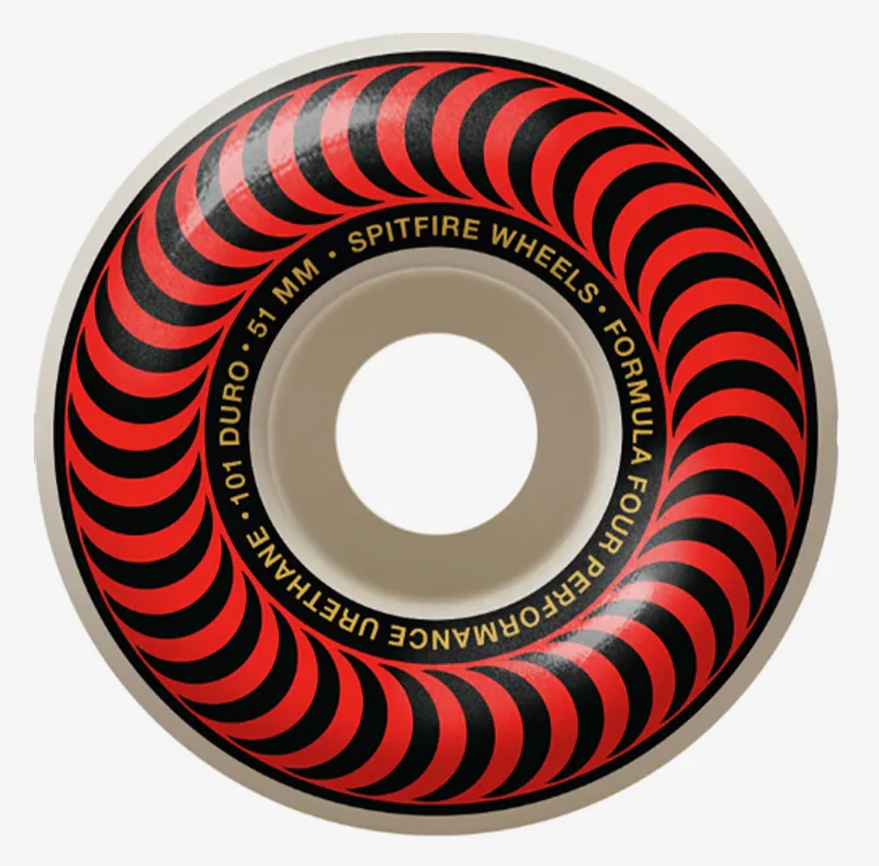 Spitfire Wheels F4 / 101D Classic Swirl / 51MM