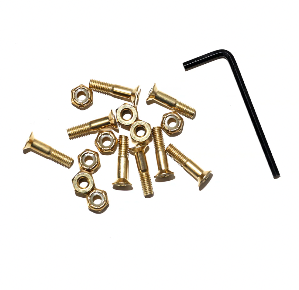 Sunday Deck Bolts | Gold | 7/8''