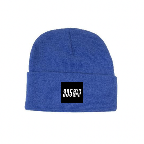 335 Box Logo Beanie / Royal Blue