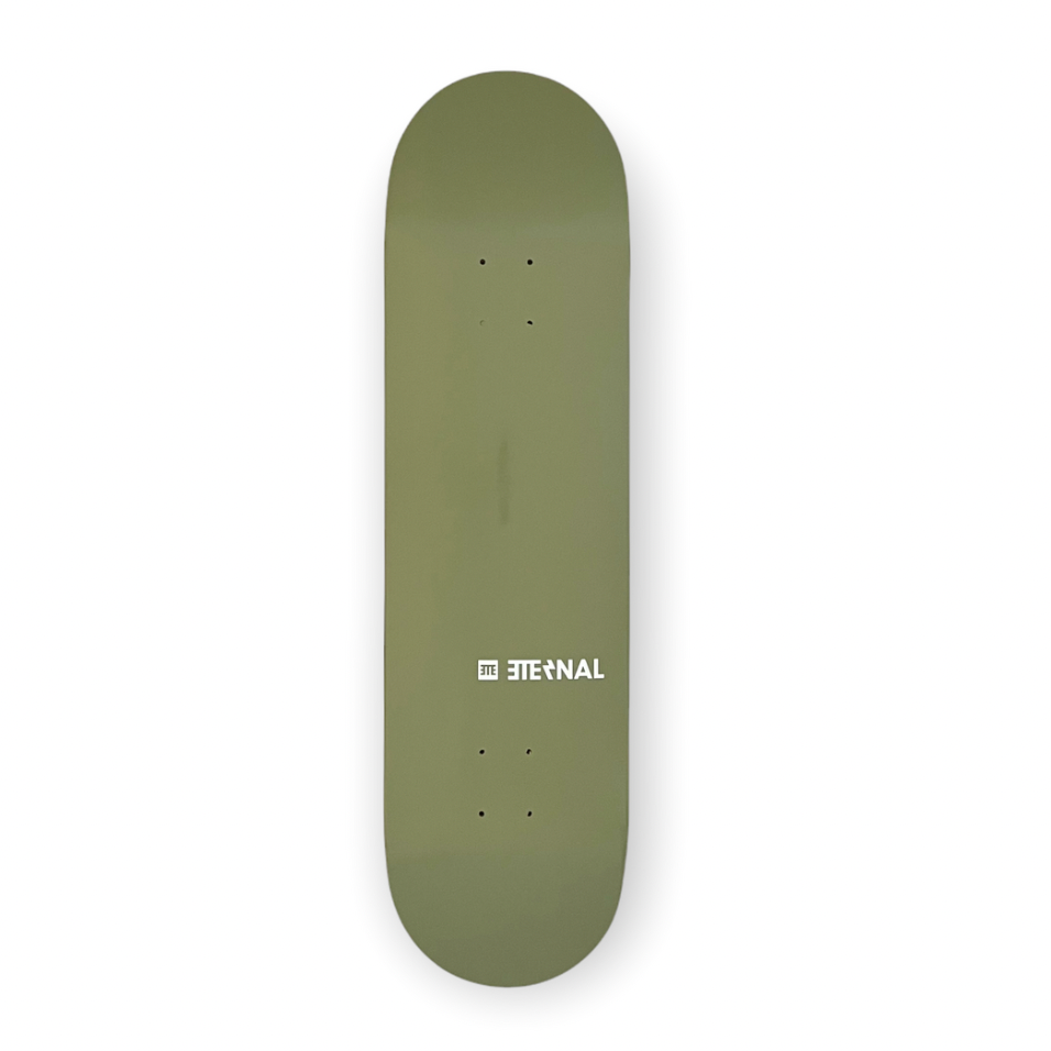 Eternal Logo Deck / Olive Green / 8.5''