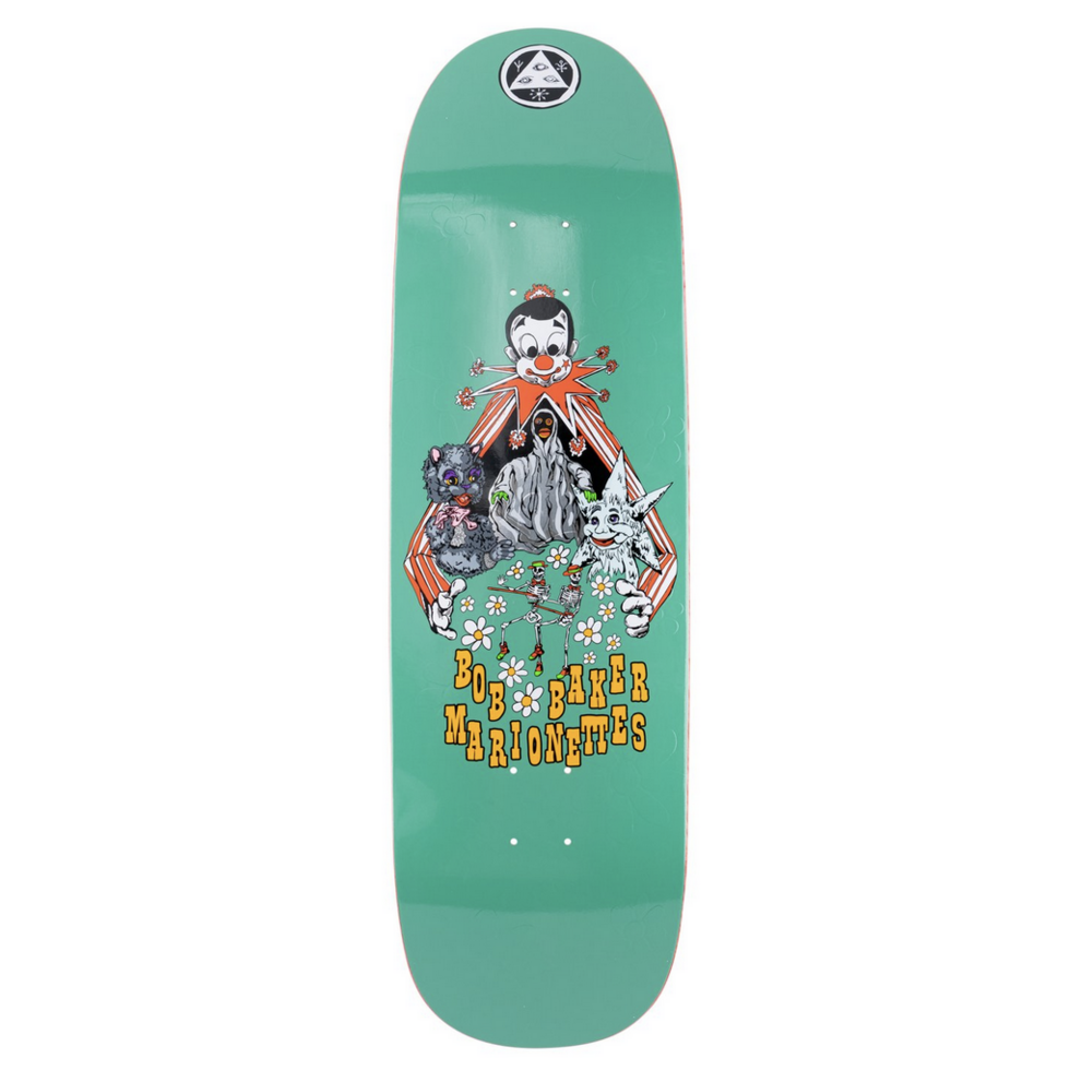 Welcome Bob Baker On Boline Deck / Green / 9.25"