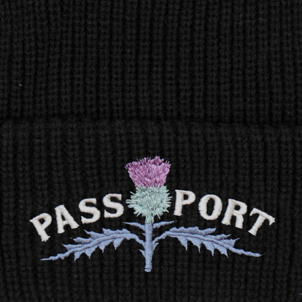 Pass Port Thistle Beanie / Black