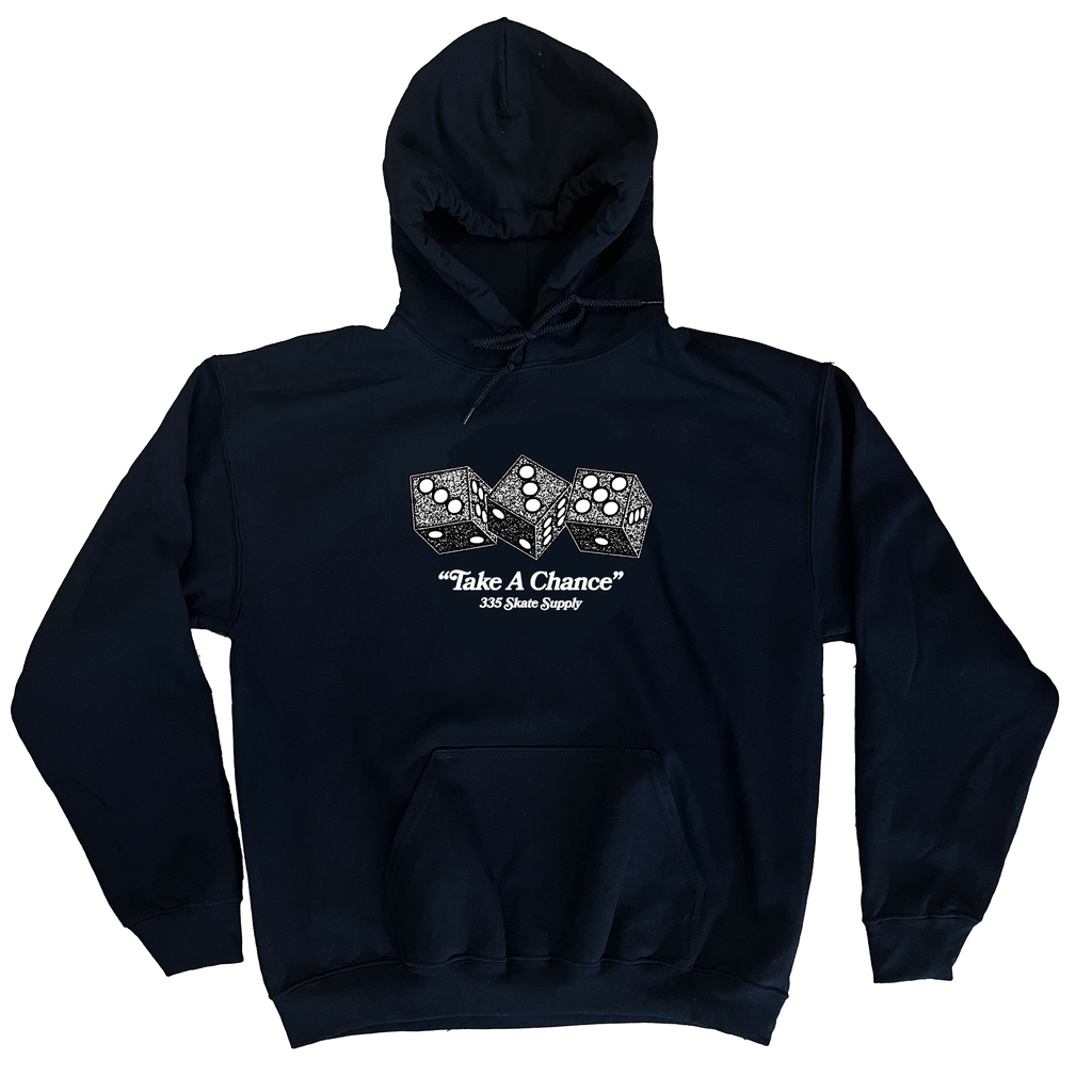 335 Take A Chance Hoodie / Black