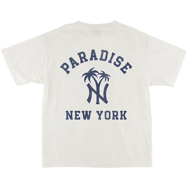 Paradise NYC Palm Logo Tee / White