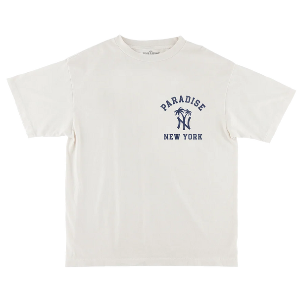 Paradise NYC Palm Logo Tee / White