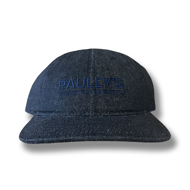 Paully's Parts & Services Hat / Black Denim
