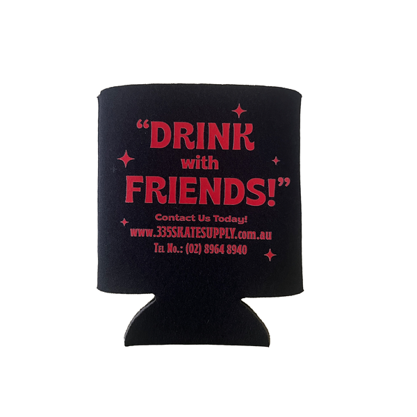 335 Cupid Coozie / Black / Red