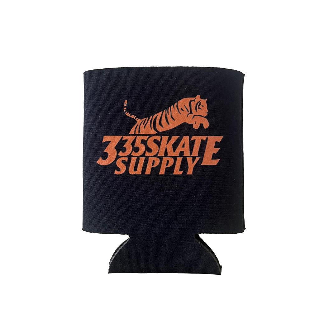 335 Big Cat Coozie / Orange / Black