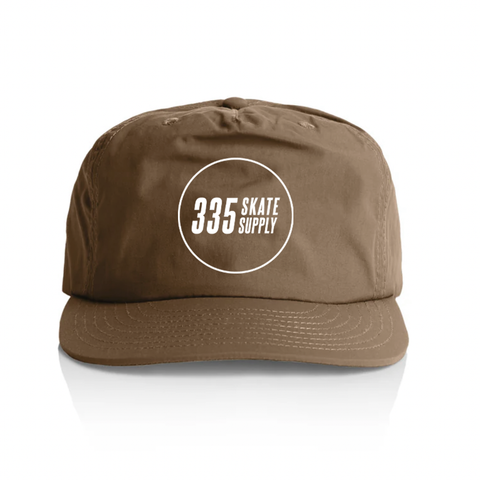 335 Circle Logo Hat / Walnut