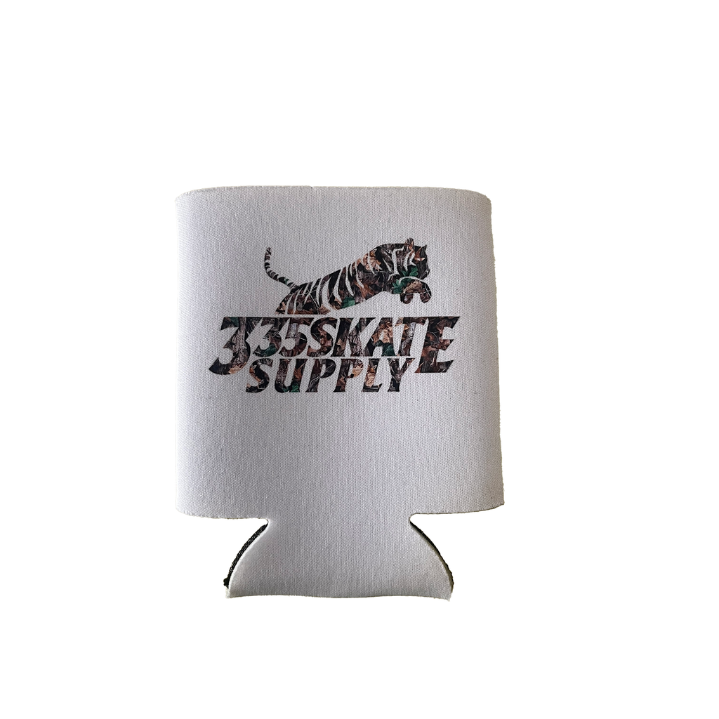 335 Big Cat Coozie / White / Camo
