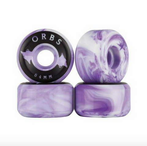 Orbs Wheels Specters / Purple / White | 54mm