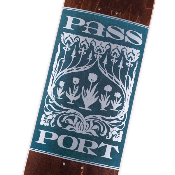 Pass Port Embossed Series Deck / Tulips / 8.5''