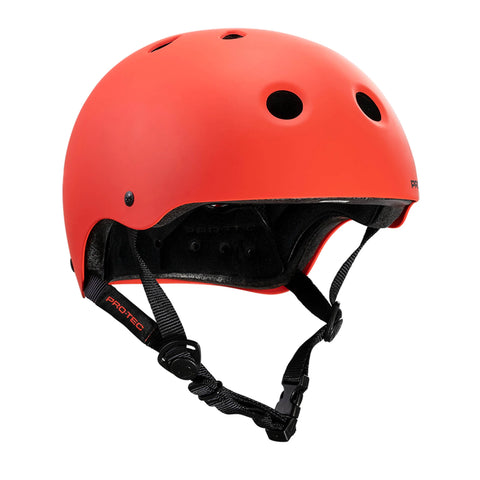 Protec Classic Helmet / Matte Red