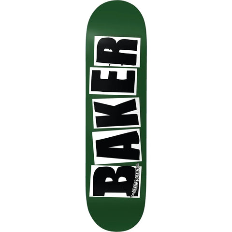 Baker Brand Logo Deck / Forest Green / Assorted Sizes