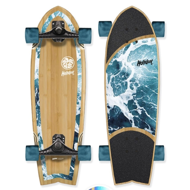 Holiday Blue Crush Surf Skate / 9.5''