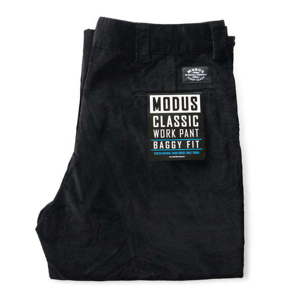 Modus Work Pants / Baggy / Black (Coduroy)