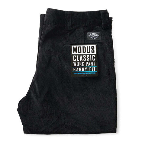 Modus Work Pants / Baggy / Black (Coduroy)