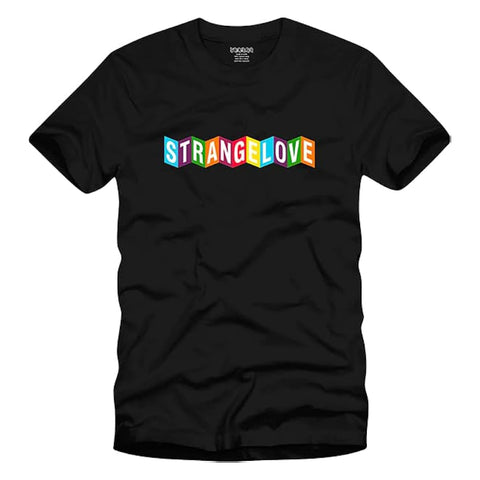 Strangelove Cine Vintage logo Tee / black