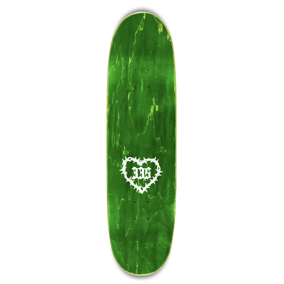 335 Heart Barb Logo Deck / 8.5'' EGG