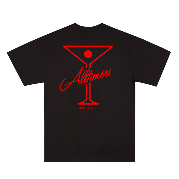 Alltimers  League Players Tee / Black / Red