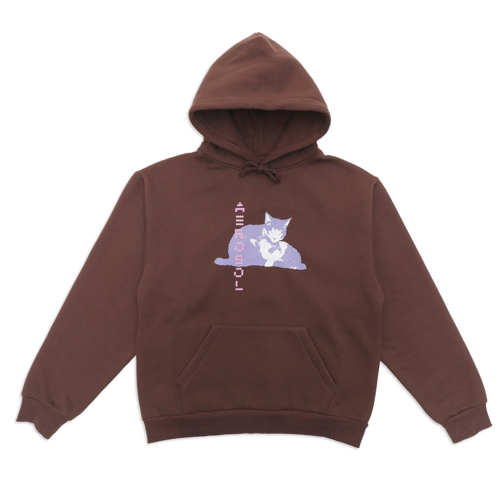 Aerosol Tibbles Hoodie / Brown