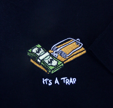 Palmah It's a Trap Tee / Black