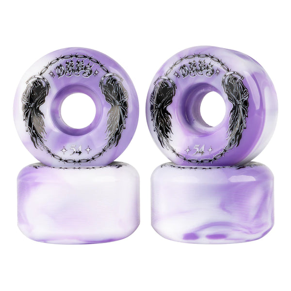 Orbs Wheels Specters | Purple / White Swirl | 54mm