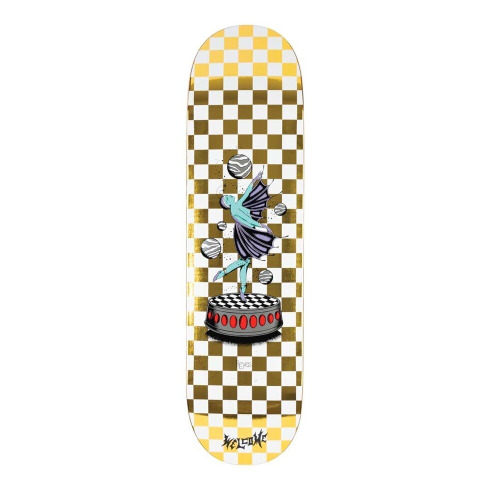 Welcome Dancer Deck / 8.5'' (White & Gold)