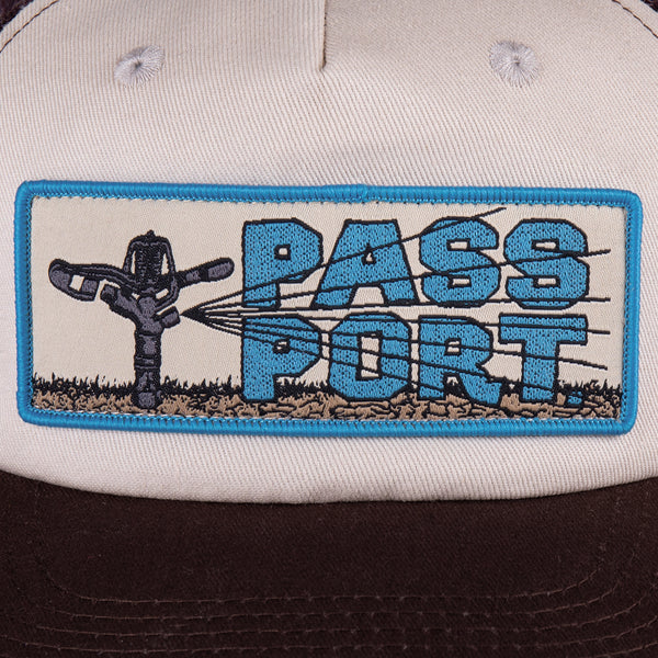 Pass Port Water Restrictions Trucker Hat | Choc / Off White