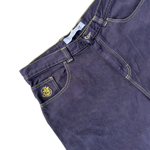 Polar 93 Denim / Overdyed Purple / Black