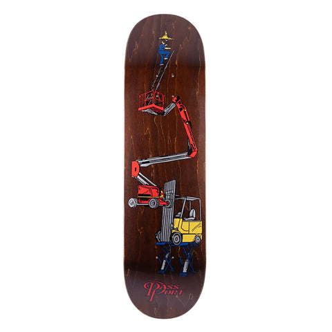 Passport Minimal Output Series Skateboard Deck / Cherry Pick / 8.5''