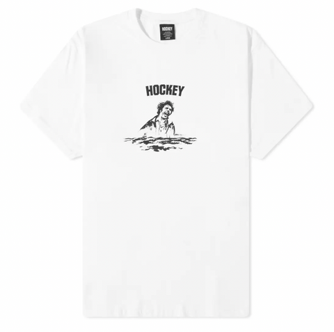 Hockey Surface Tee / White