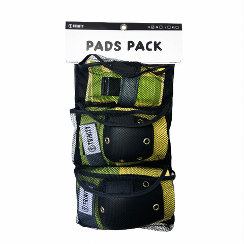 Trinity Tri-Pack Pad Set / Olive / Khaki / Grey