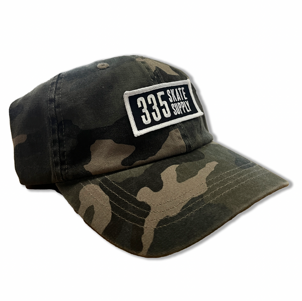 335 Embroid Patch Hat / Camo