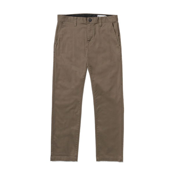 Volcom Frickin Skate Chino Pant / Brown (YOUTH)