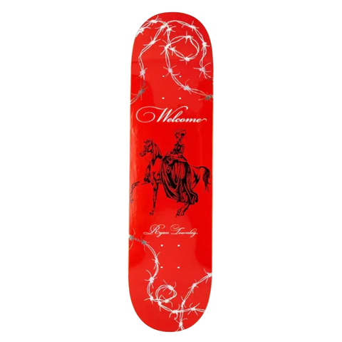 Welcome Cowgirl Deck 8.25'' / Ryan Townly (Red/Silver)