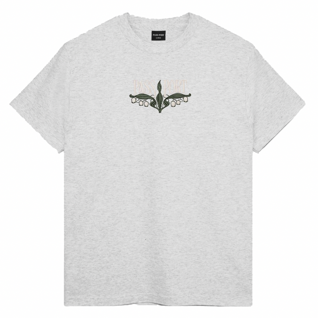 Passport Lily Of The Valley Tee / Ash