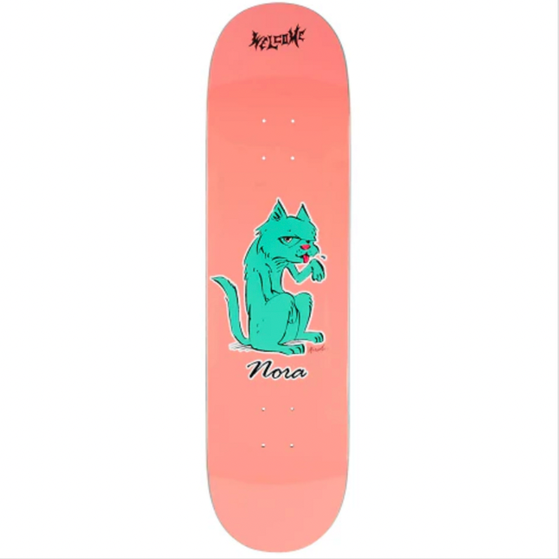 Welcome Feral Deck / Nora Vasconcellos Pro / Pink / 8.25''