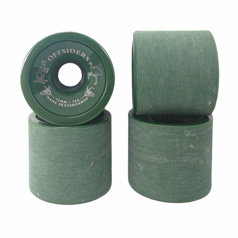 Nana Wheels Offsiders / Green / 72mm