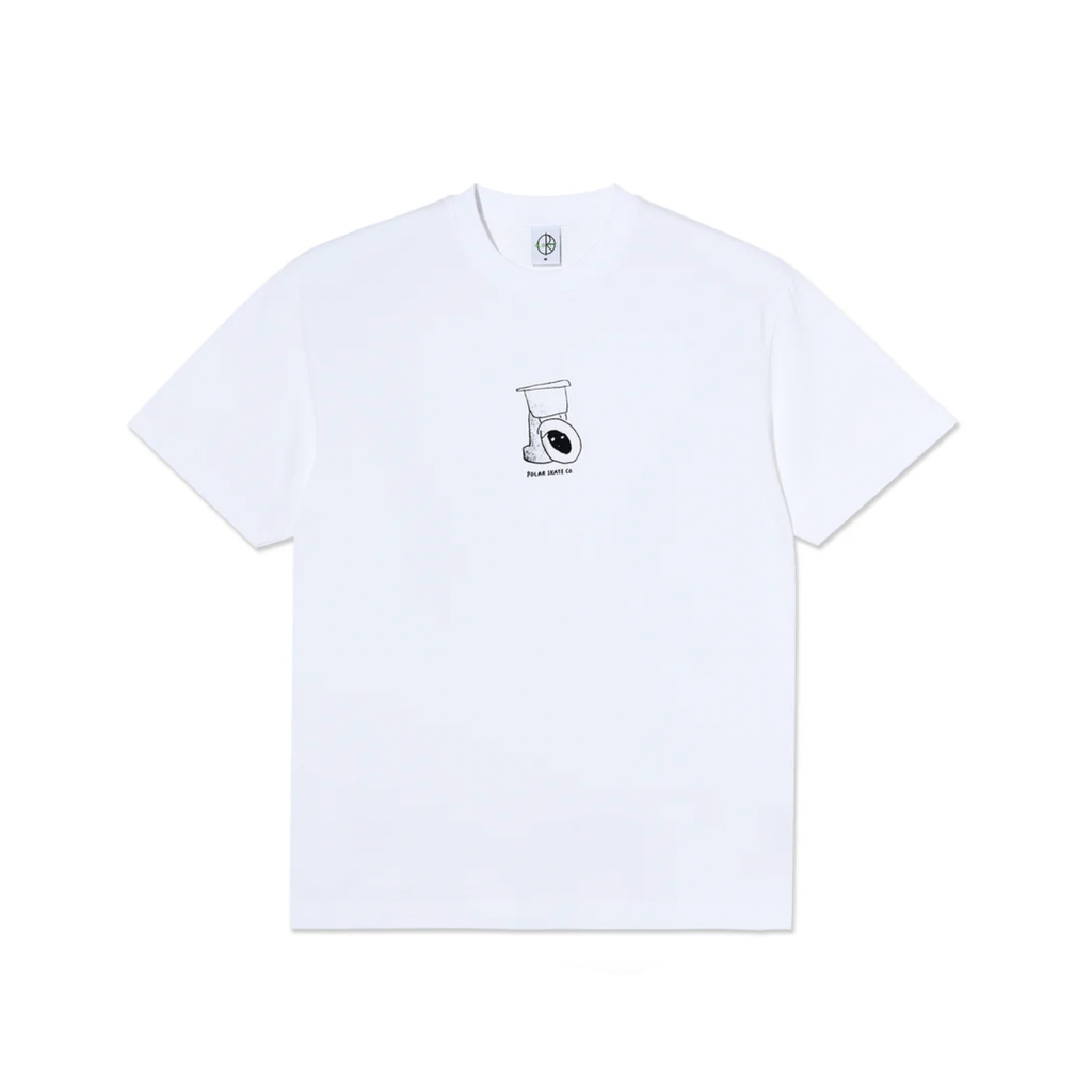 Polar Toilet T-Shirt / White