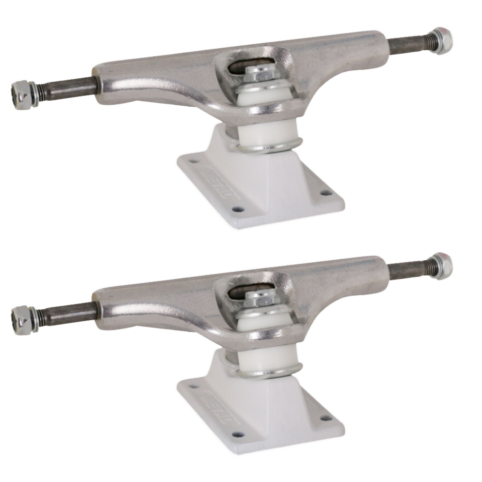 Metal Trucks Set / Polished / White