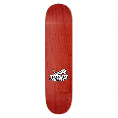 335 Big Cat Deck / White - Black / Assorted Sizes
