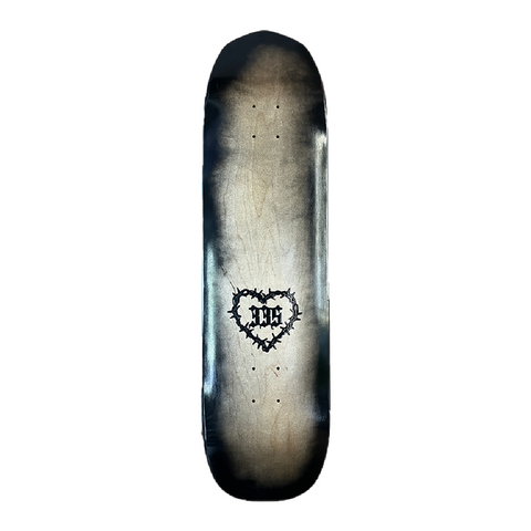 335 Heart Barb Logo Deck / 8.75'' / Custom Spray
