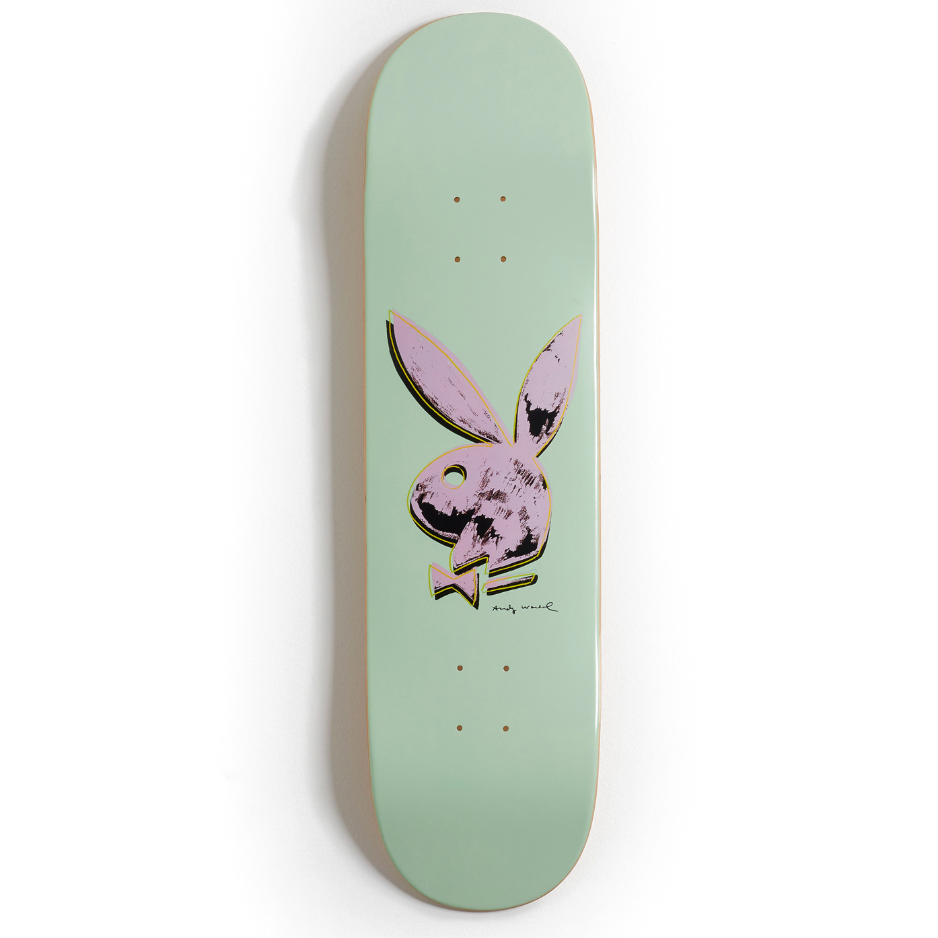 Color Bars Warhol x Play Boy Skateboard Deck / Mint / 8.25''