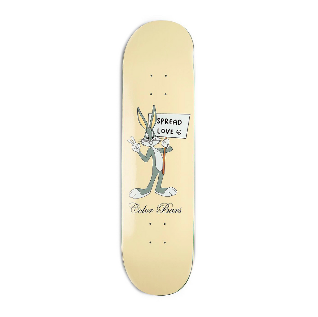 Color Bars x Looney Tunes Spread Love Skateboard Deck / 8.25''
