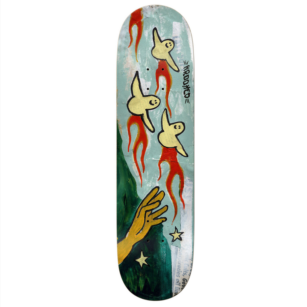 Krooked Firebirds Skateboard Deck / 8.5''