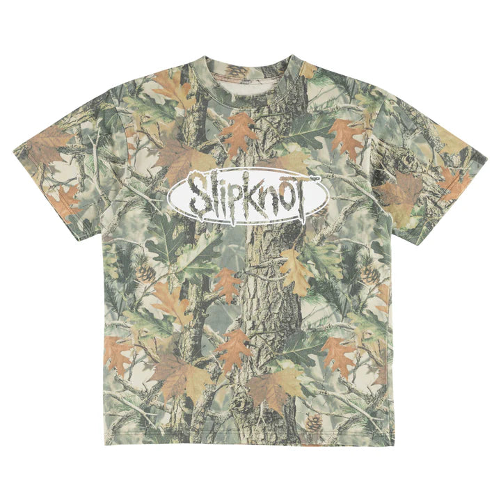 Welcome x Slipknot Oval Logo Tee / Camo
